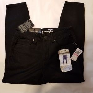 Seven7 | Jeans | Seven Black Ultra Stretch Ankle Skinny Jeans Nwt ...